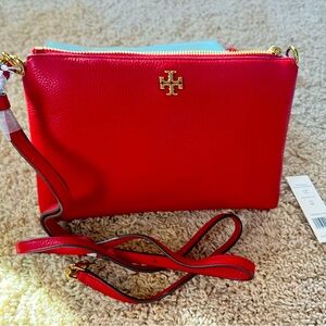 Tory Burch Red Crossbody Bag